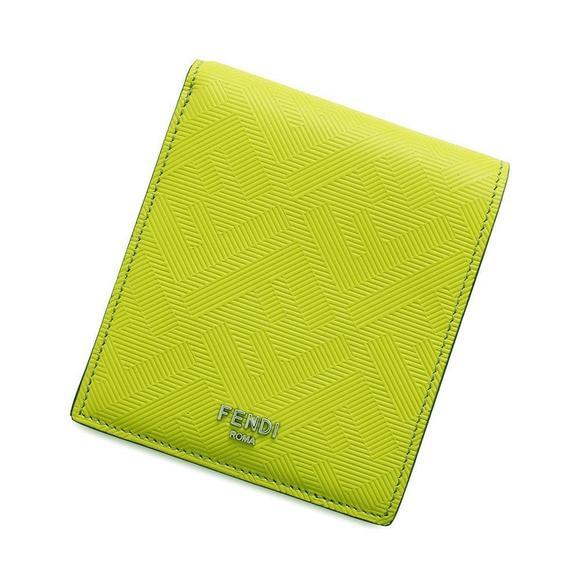 Fendi FF Wallet Bifold Billfold Shadow - Picture 1 of 8